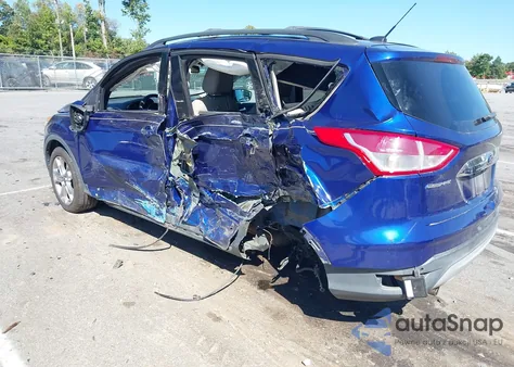 2013 Ford Escape Sel из США, поврежденный, VIN 1FMCU9H98DUB61053